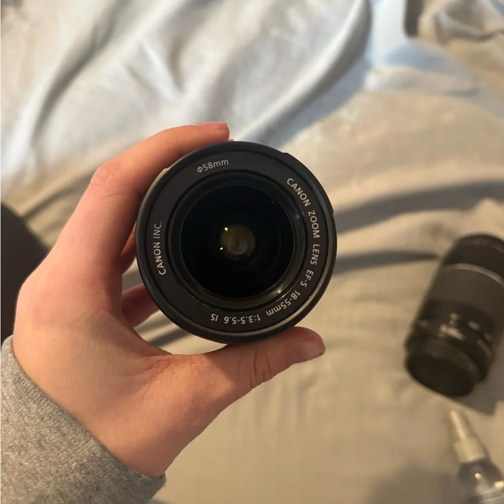 Canon EOS Rebel XS + lens bundle